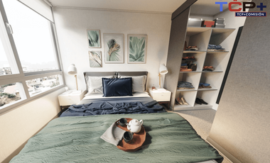 Departamento 3d1b 48 m2 2667 uf compra CON CERO PIE con aprobación  al 90% al 85% y al 80% solo pagas un 5%. Subsidio a la Tasa Rebajada