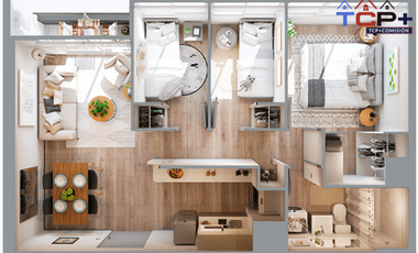 Departamento 3d1b 48 m2 2667 uf compra CON CERO PIE con aprobación  al 90% al 85% y al 80% solo pagas un 5%. Subsidio a la Tasa Rebajada