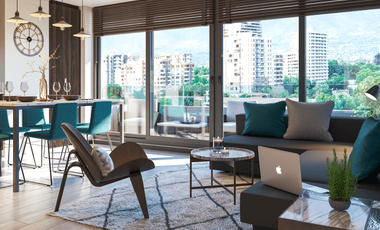 Departamento  Venta departamento 3D2B  72,92 m2 valor 4345 uf compra sin pie aprobado al 90% al 85% y al 80%. Cero pie