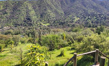 Leon Propiedades vende parcela con casa en condominio, sector Miraflores, Curacaví.