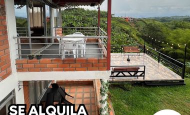 SE RENTA EXCELENTE FINCA VIA ALCALA POR DIAS