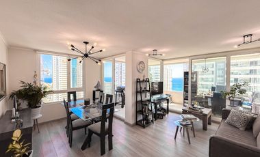 Depto 2d 2b Vista Al Mar En Costa De Montemar Concón