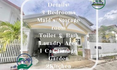 2-Storey House for Sale/Rent in a Gated Subdivision in Angeles City, Pampanga / Near SM Telabastagan