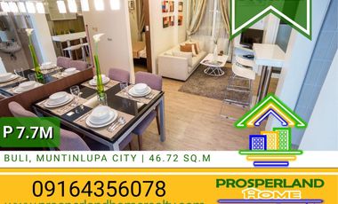 FOR SALE: 2 BEDROOM UNIT IN BULI, MUNTINLUPA CITY