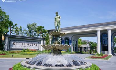 Setthasiri Bangna Km.10: 59.30sqwah 247sqm. 4bed 4bath Sell: 29,900,000 Rent: 180,000/mth. Am: 065619----