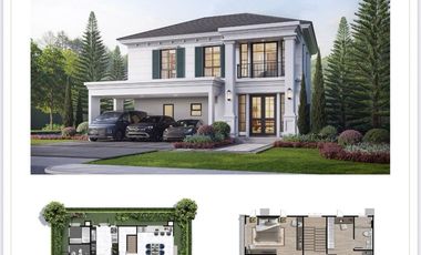 Setthasiri Bangna Km.10: 59.30sqwah 247sqm. 4bed 4bath Sell: 29,900,000 Rent: 180,000/mth. Am: 065619----