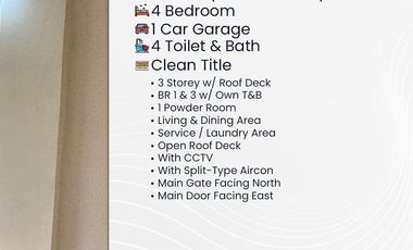 For Sale: Brand New Townhouse in Bangkal, Makati City