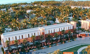 Departamento de 2 recámaras a 3 calles de la playa de Chelem