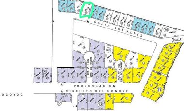Terreno en venta en Fraccionamiento Lomas de Cocoyoc, Morelos