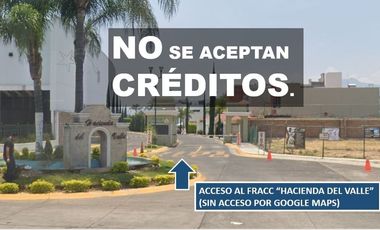 OA NO CREDITOS, CASA EN VENTA AMPLIACION HACIENDA DEL VALLE, MORELIA, MICHOACAN