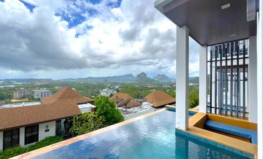 2-Bedroom, 2-Bathroom Pool Villa with Sea View on the Hillside in Ao Nang, Krabi