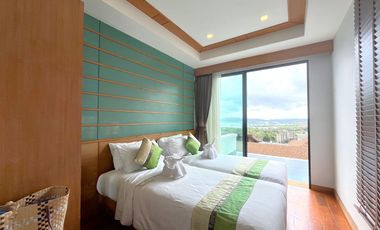 2-Bedroom, 2-Bathroom Pool Villa with Sea View on the Hillside in Ao Nang, Krabi