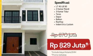 Rumah dijual di Jagakarsa Jakarta Selatan harga mulai 700 Jutaan