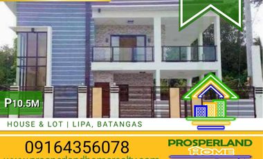 🏡 FOR SALE: MODERN SINGLE DETACHED HOUSE & LOT IN LIPA, BATANGAS