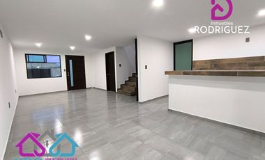 : Casa nueva en venta en privada | San Antonio El Desmonte, Pachuca – 3 recámaras, estudio y jardín