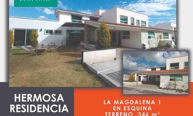 EXCELENTE RESIDENCIA METEPEC MAGDALENA