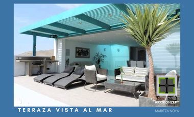 CASA DE PLAYA HERMOSA VISTA AL MAR