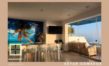 CASA DE PLAYA HERMOSA VISTA AL MAR