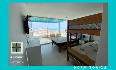 CASA DE PLAYA HERMOSA VISTA AL MAR