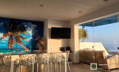 Casa de Playa Moderna en Venta | Piscina y Vista Panorámica al Mar – Playa Honda, Cerro Azul