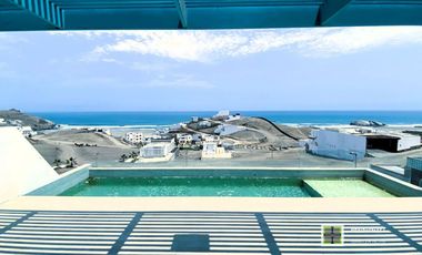 Casa de Playa Moderna en Venta | Piscina y Vista Panorámica al Mar – Playa Honda, Cerro Azul