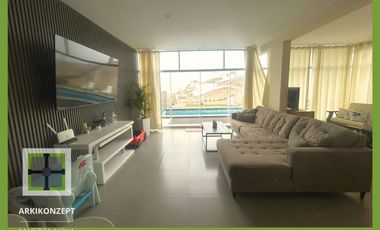 CASA DE PLAYA ESPACIOSA Y CÓMODA VISTA AL MAR