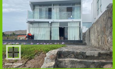 CASA DE PLAYA ESPACIOSA Y CÓMODA VISTA AL MAR