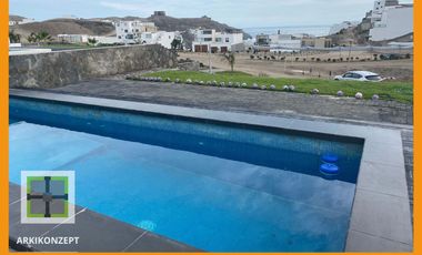 CASA DE PLAYA ESPACIOSA Y CÓMODA VISTA AL MAR