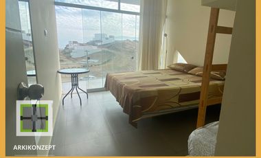 CASA DE PLAYA ESPACIOSA Y CÓMODA VISTA AL MAR