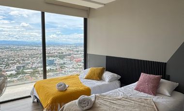 Renta, Departamento de 123 m2 con amplias y confortables áreas, ubicado en Balcones coloniales