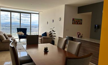 Renta, Departamento de 123 m2 con amplias y confortables áreas, ubicado en Balcones coloniales