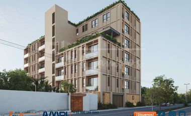 Departamento de 1 recámara en venta en Temozón Norte entrega en febrero de 2028