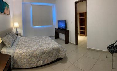 AMPLIO DEPARTAMENTO AMUEBLADO EN RENTA – CERCANO A PLAZA MAYOR Y UNIVERSIDAD LA SALLE