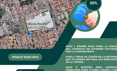 ¡EXCELENTE OPROTUNIDAD! REMATE BANCARIO