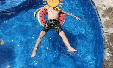 FURNISHED HOUSE FOR RENT IN AJIJIC with pool, tenis court, gym, garden and security 24/7