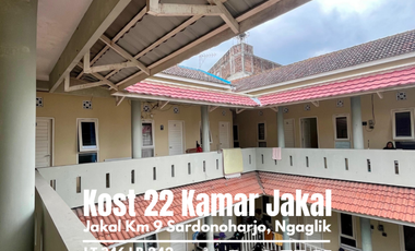 Jual Murah Kost 22 kamar dekat UGM dan UII