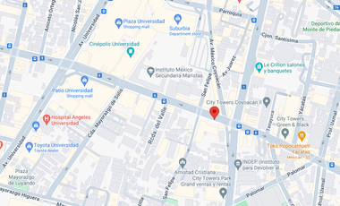 Departamento en Venta Xoco Benito Juárez CDMX