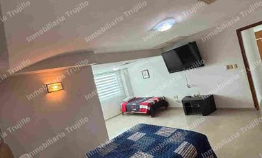 RENTO DEPARTAMENTO PENT HOUSE AMUEBLADO CERCA DE MALECON DE VERACRUZ Y DEL ACUARIO