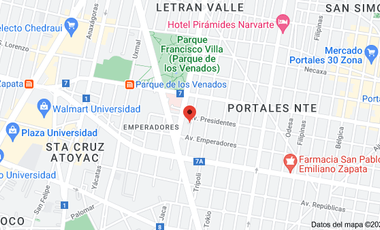 SE VENDE DEPARTAMNETO EN COL. PORTALES NORTE CDMX.