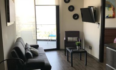 Departamento en renta amueblado sobre la Vía Atlixcáyotl