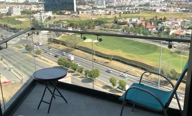 Departamento en renta amueblado sobre la Vía Atlixcáyotl