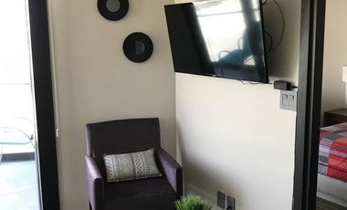 Departamento en renta amueblado sobre la Vía Atlixcáyotl