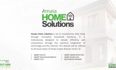 AMAIA SCAPES BULACAN 2 STOREY HOUSE AND LOT 3BR