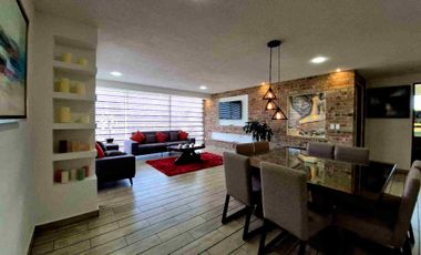 En renta departamento amueblado en Metepec