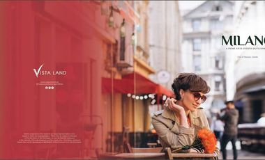 Ready for occupancy condo in Milano Bacoor City