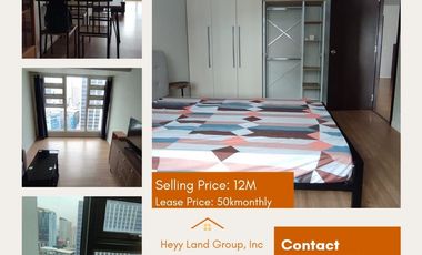 LOWEST Priced One large bedroom Brand new 9.99M RUSH  For Sale  in  Kroma Tower, Makati