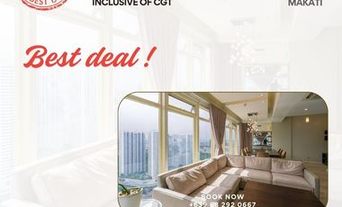 Salcedo Park Condominium in Makati 3BR Three Bedrooms with 2 Parking FOR SALE WUC257