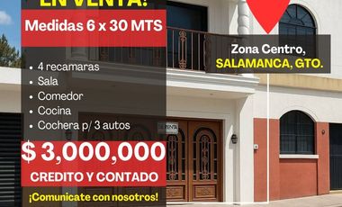 CASA EN VENTA, COLONIA ALBINO GARCIA, SALAMANCA GUANAJUATO.
