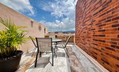 🏡 *ESTRENA CASA EQUIPADA CON ROOF GARDEN EN COND CON ALBERCA Y SEGURIDAD 24 HRS* ‼️