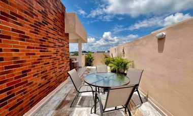 🏡 *ESTRENA CASA EQUIPADA CON ROOF GARDEN EN COND CON ALBERCA Y SEGURIDAD 24 HRS* ‼️